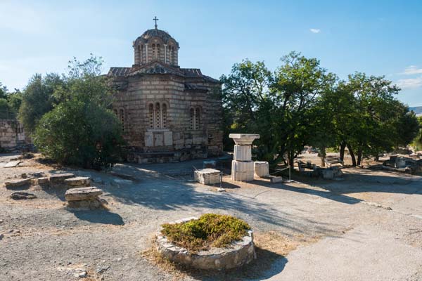 Athen Agora Kirche der Heiligen Apostel
