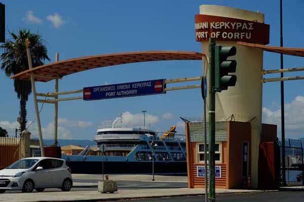 Korfu-Kerkyra Fährhafen