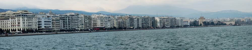 Thessaloniki Panorama Skyline