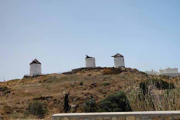 Naxos Windmühlen